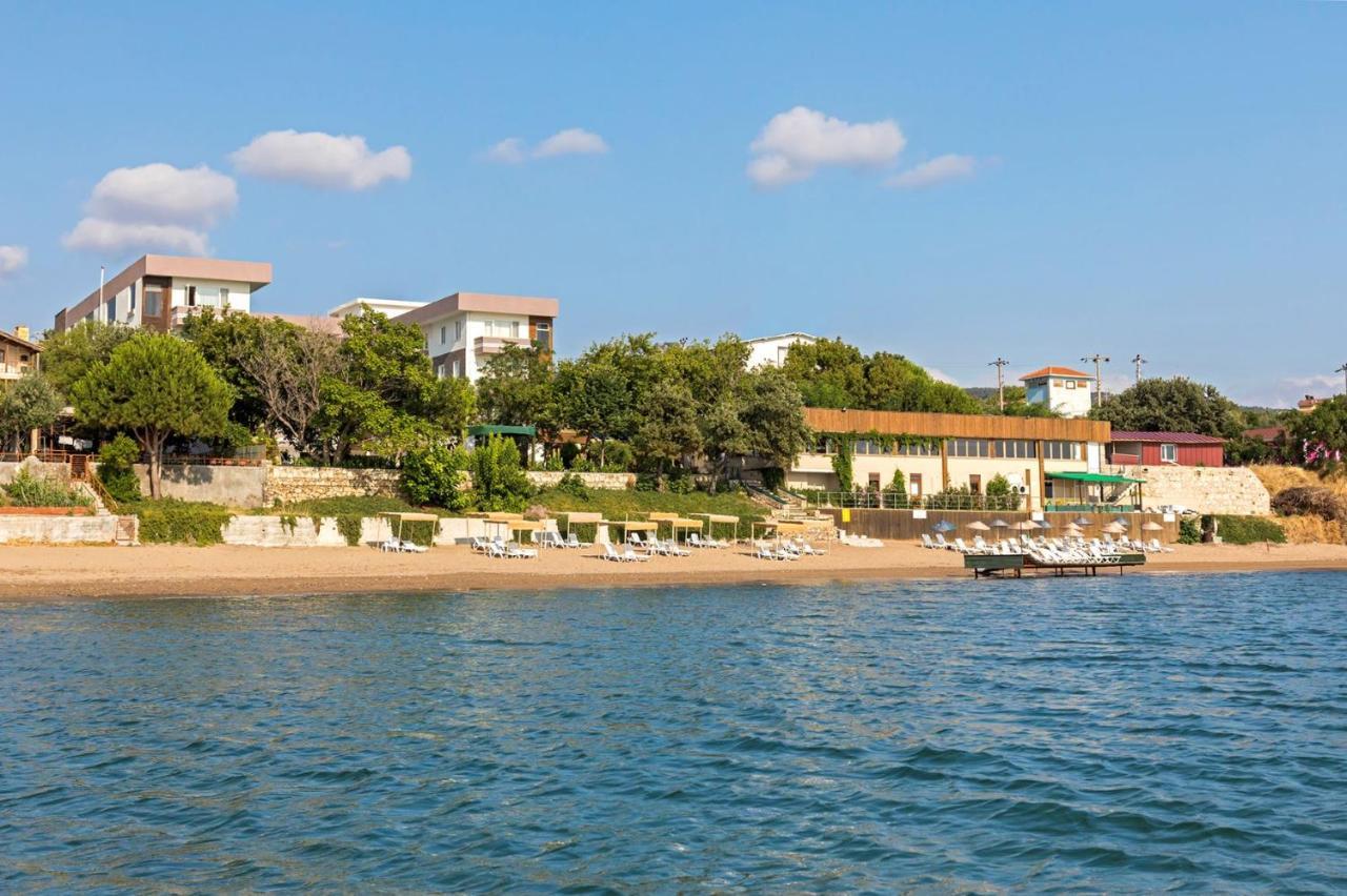 Troas Beach Hotel Tavaklı Esterno foto
