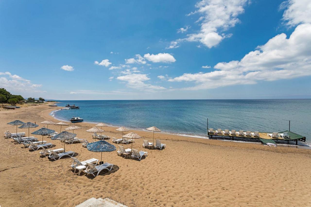 Troas Beach Hotel Tavaklı Esterno foto